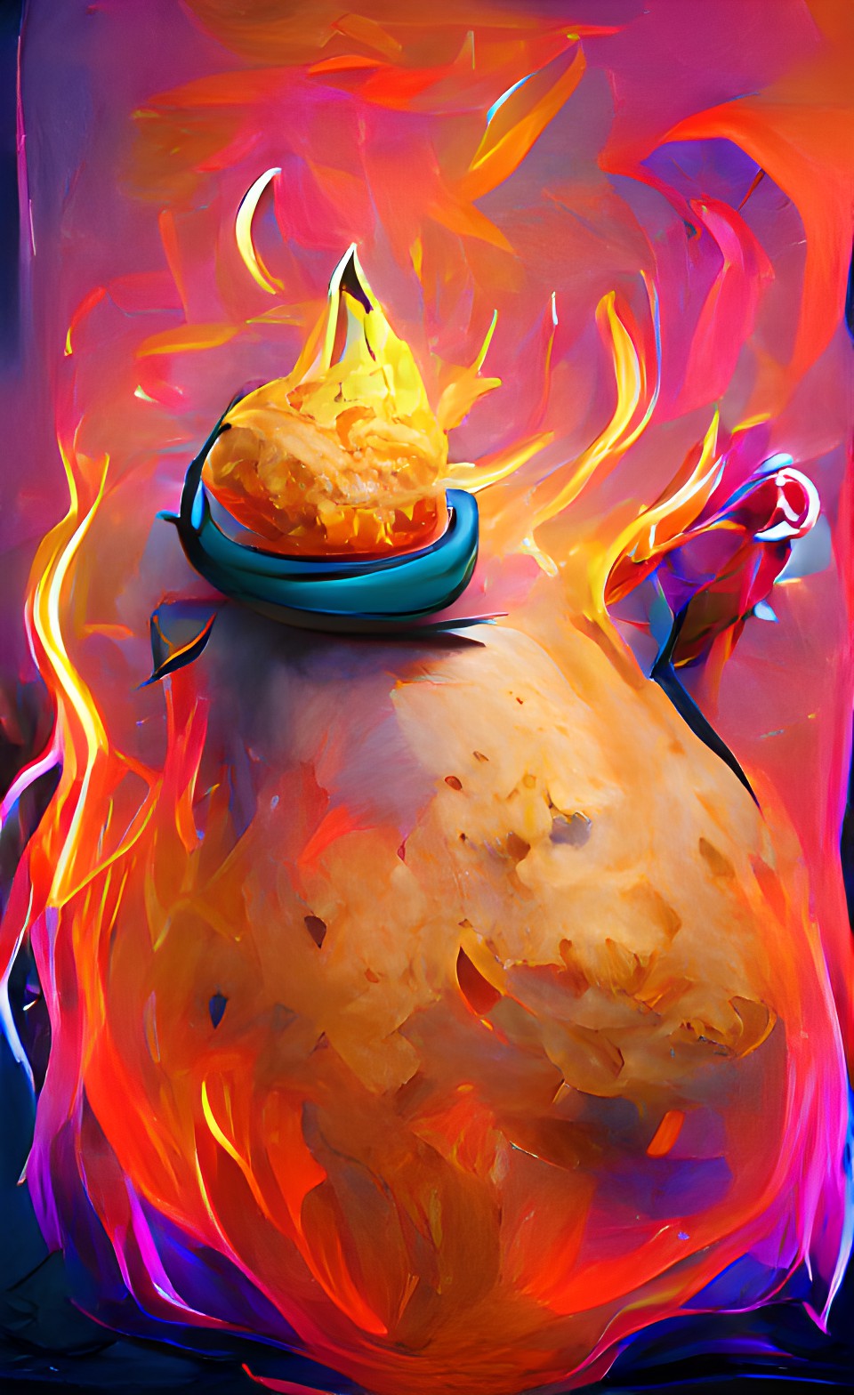 flaming potato preview