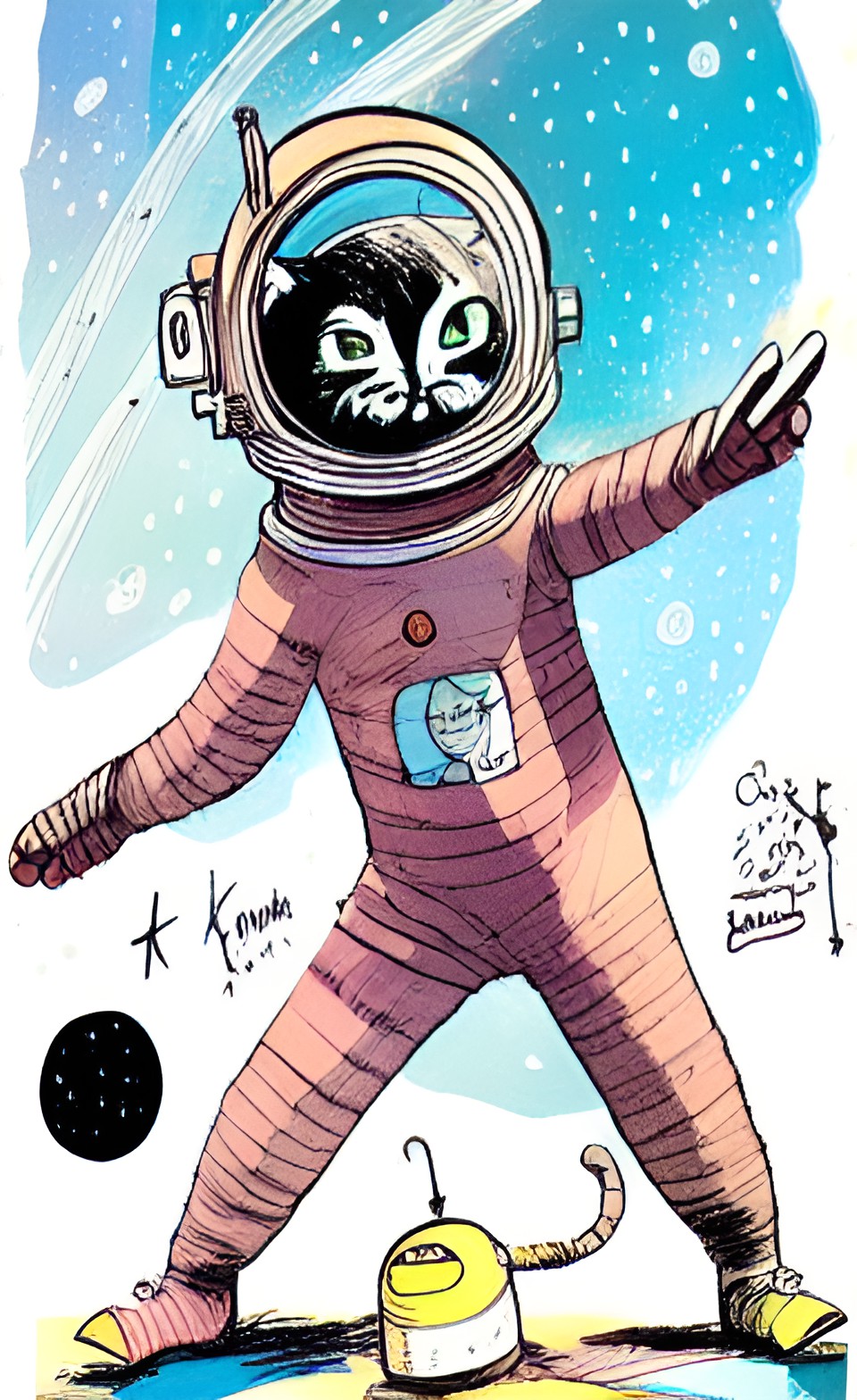 space captain cat preview