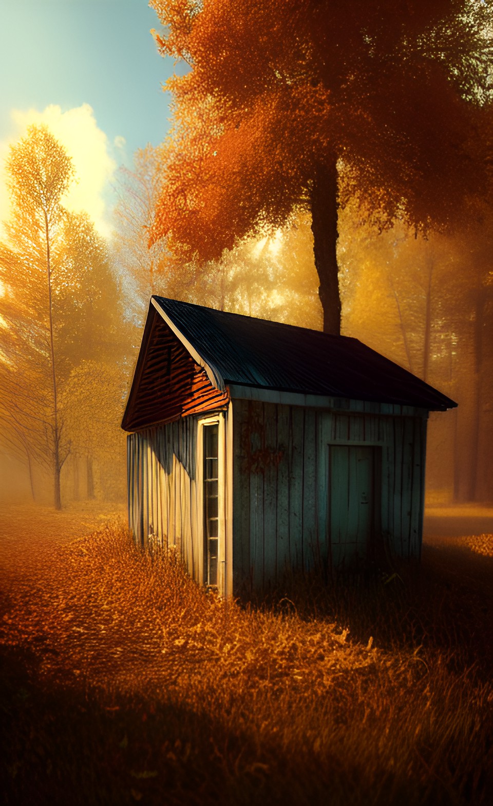 abandoned shack autumn preview