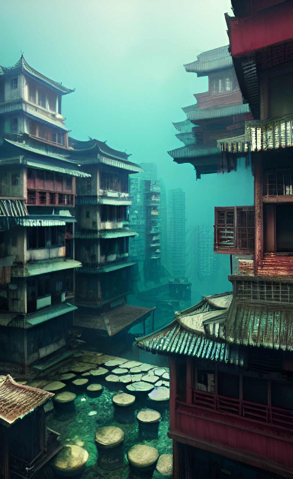 kowloon walled city underwater preview