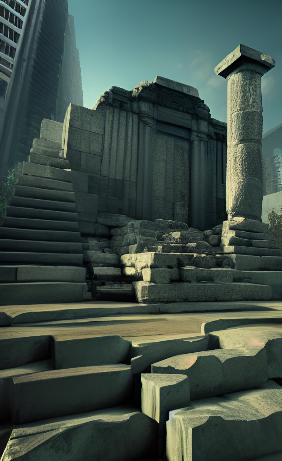 ancient temple ruins trump tower preview