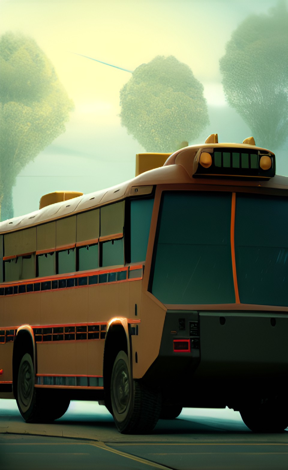 armored school bus preview