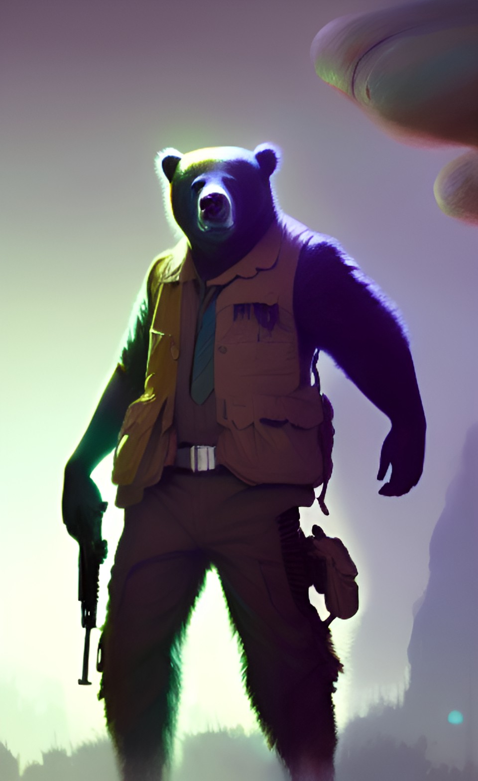 Bear COP - bear, street gun war preview