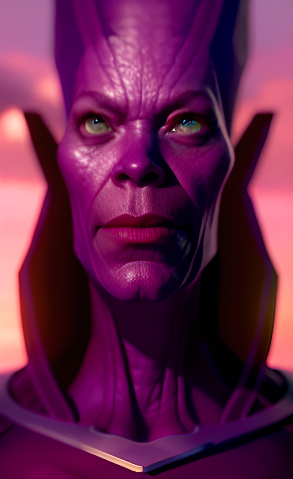 zoe saldana thanos preview