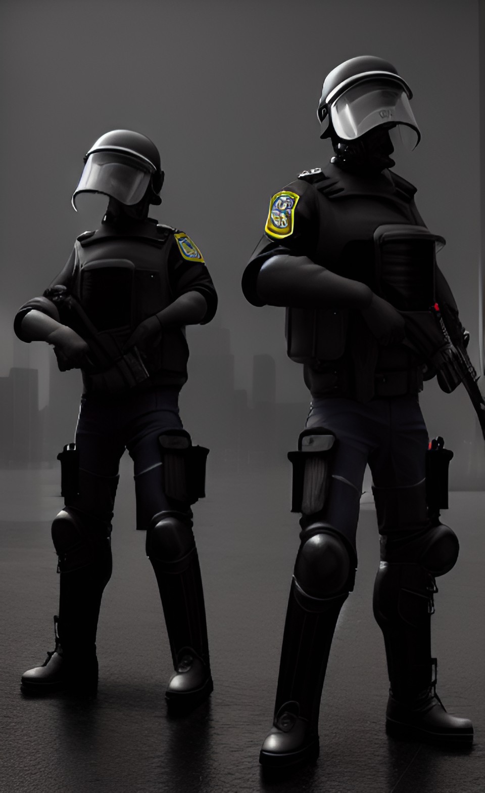 ropo riot police nyc preview