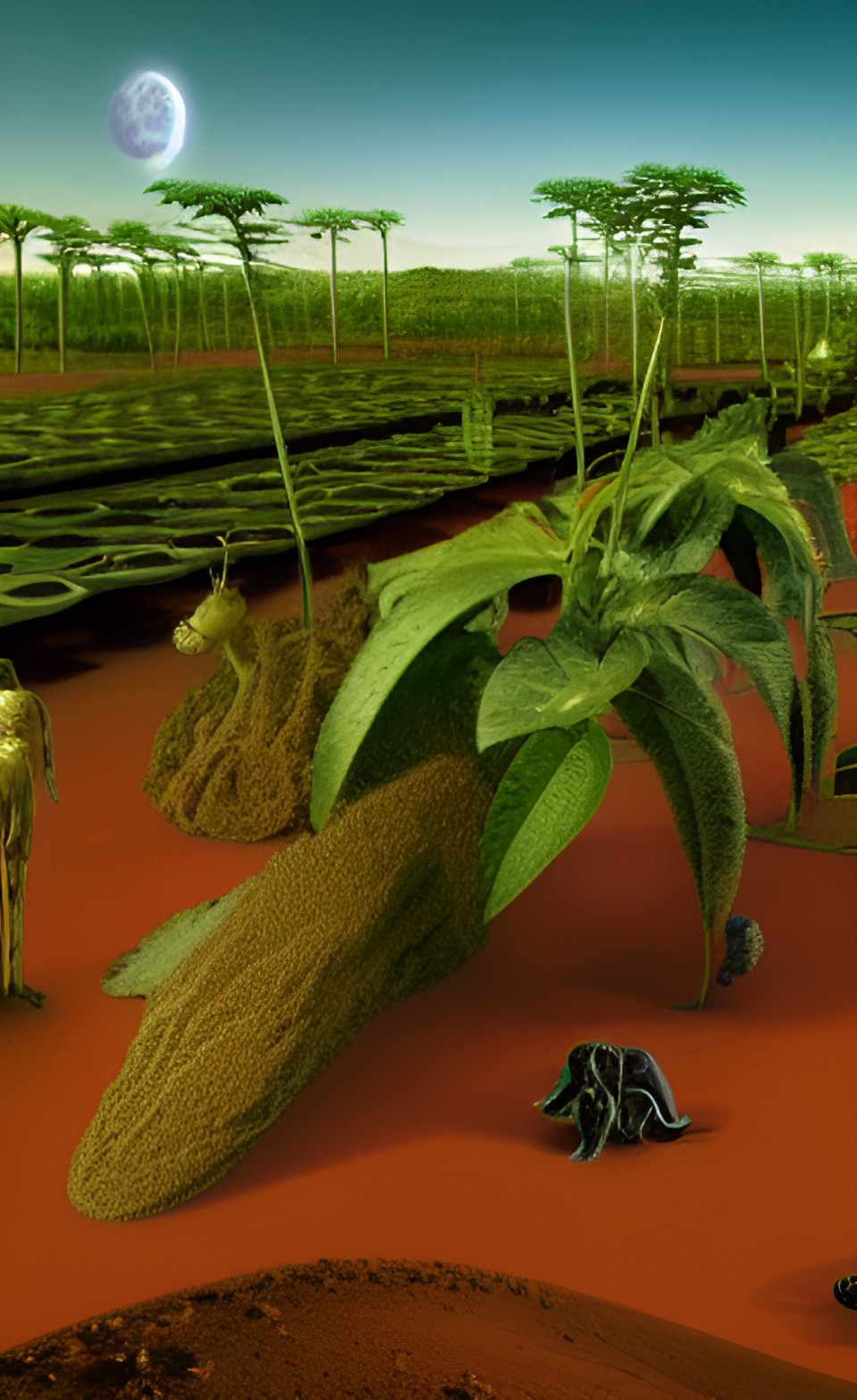 plant and animal life on a terraformed mars preview