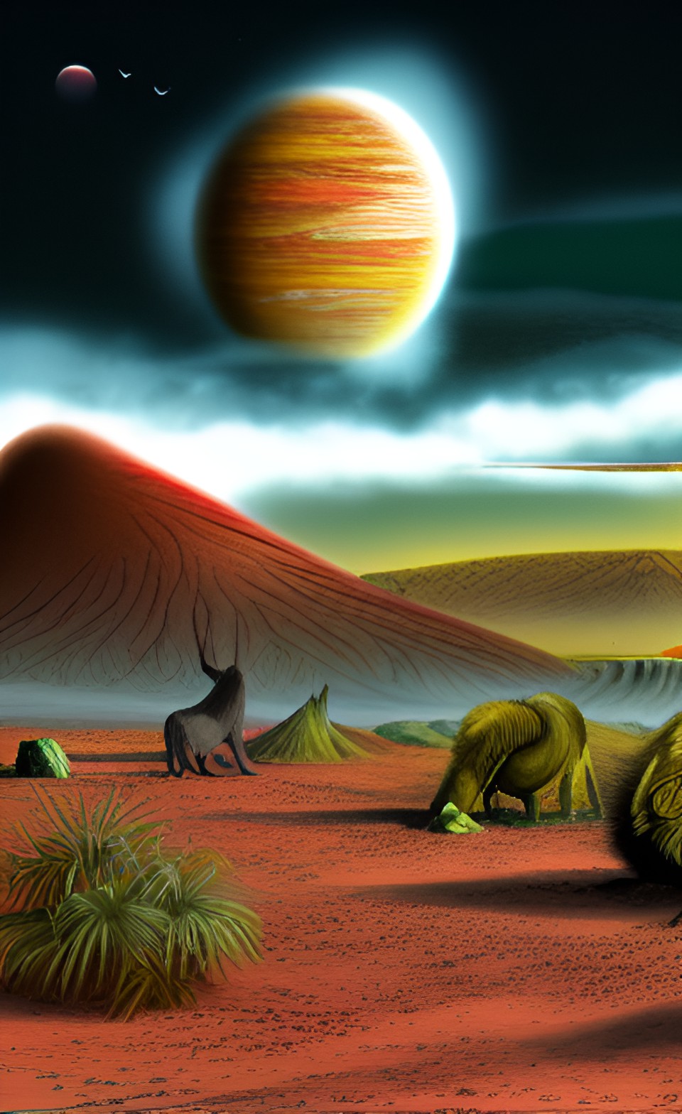 thriving animal life on a terraformed mars (artists conception) preview