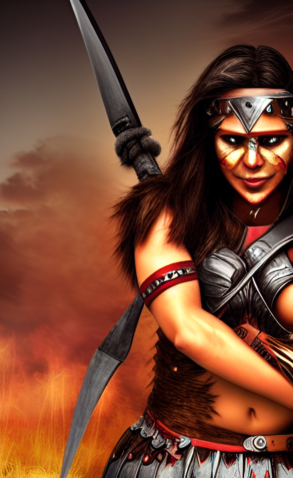 warrior woman preview