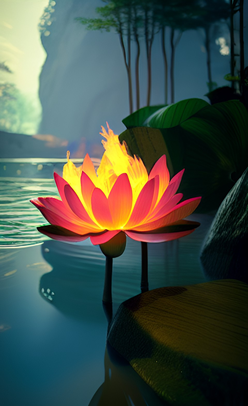 fire and water lotus preview