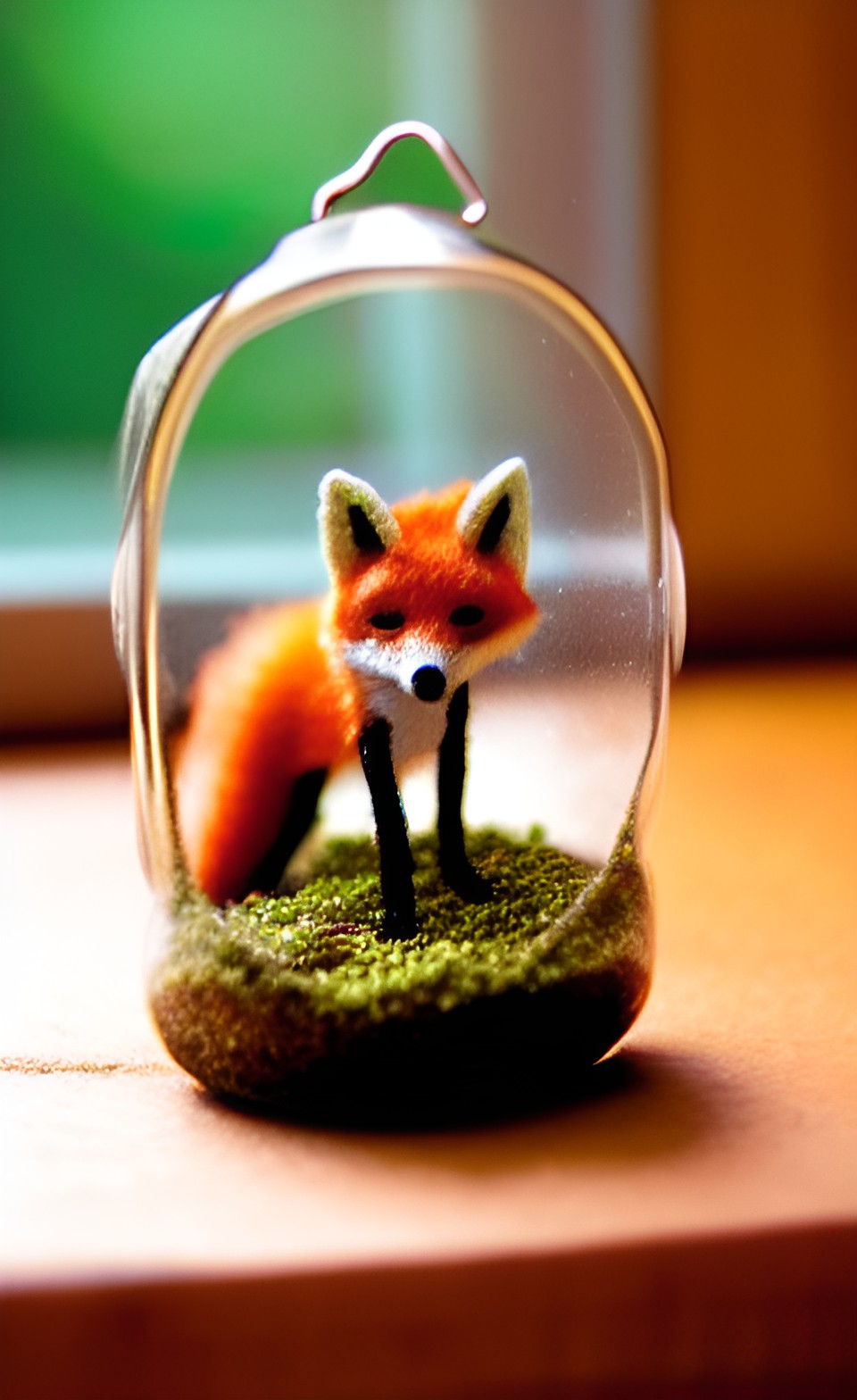 itsy bitsy miniature fox in a terrarium preview