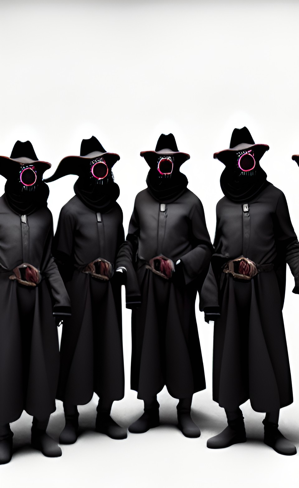 plague doctors group selfie preview