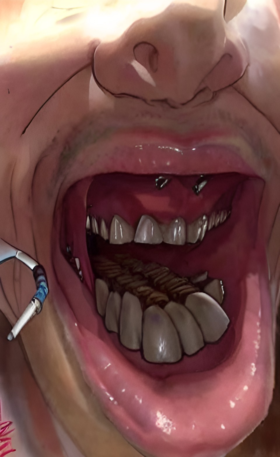 Dental Dysmorphia - straight down the toothy throat preview