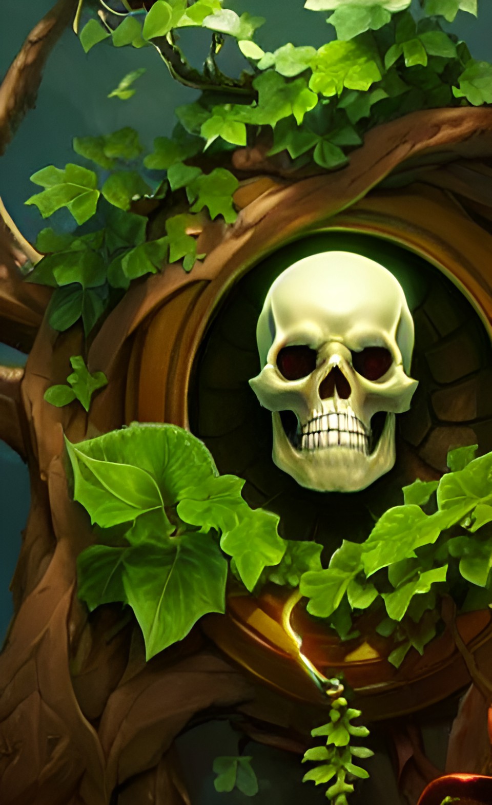 skull and ivy preview