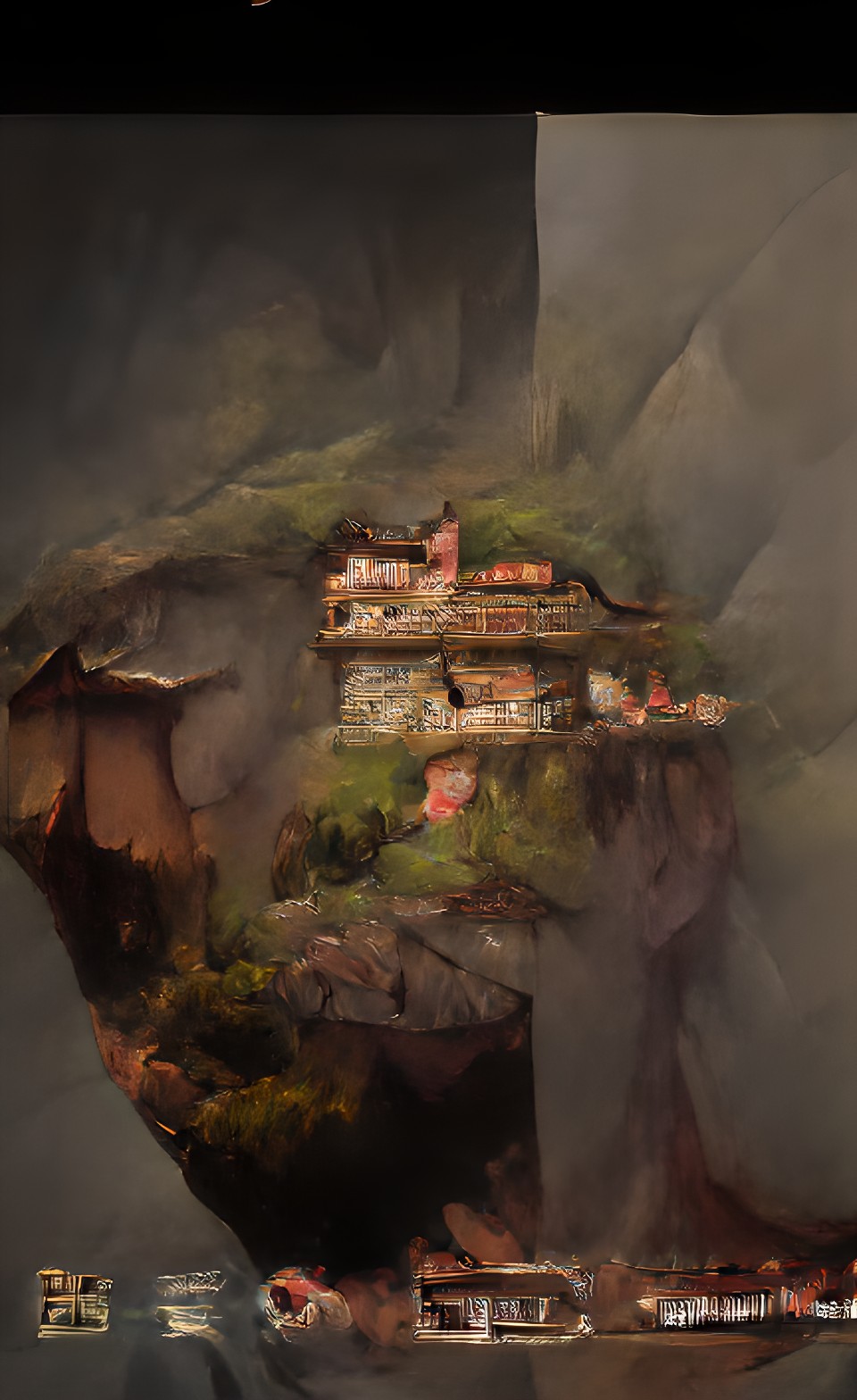 hidden village in the mountains preview