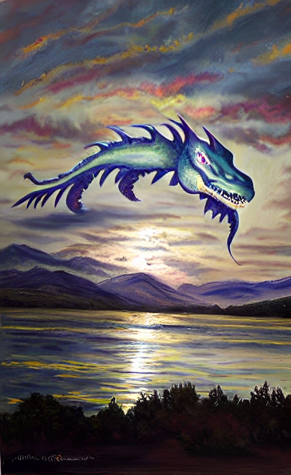 lake monster preview