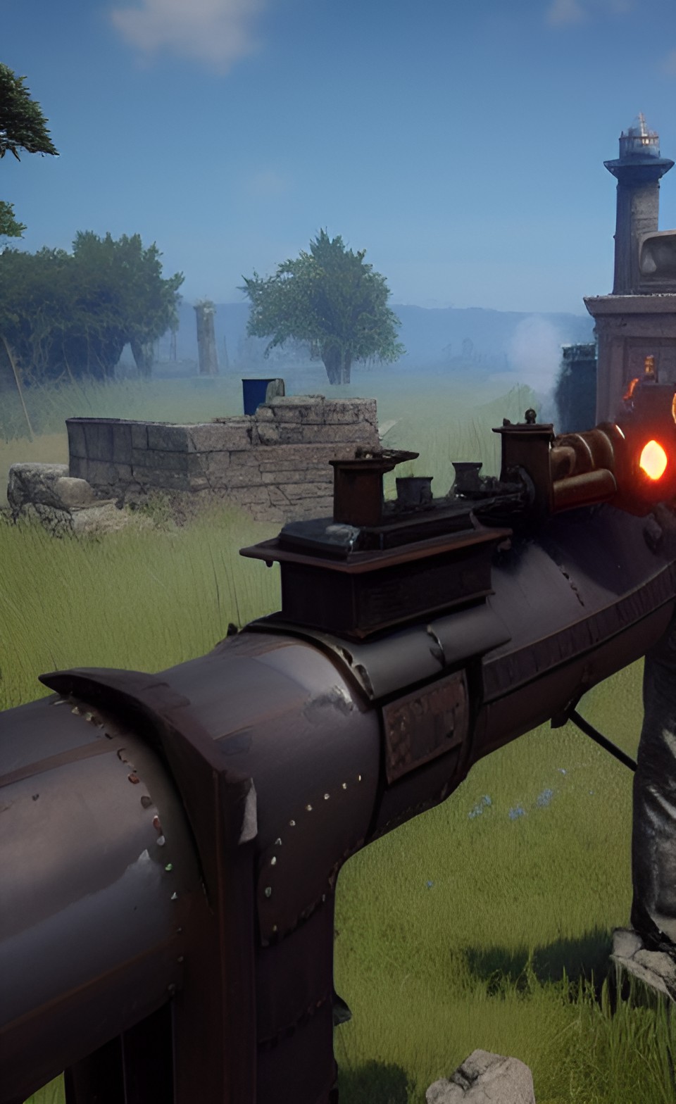 steam powered machine gun preview