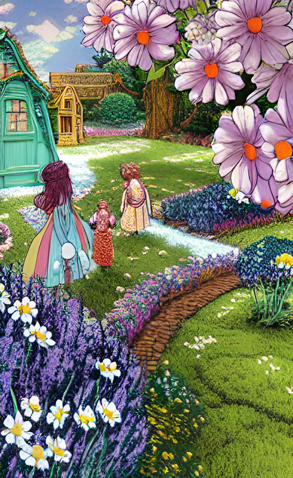 mums and daisies, fairies and sprites preview