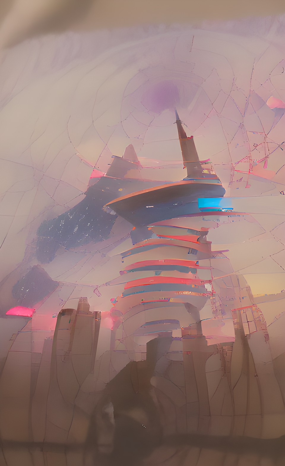 futuristic city preview