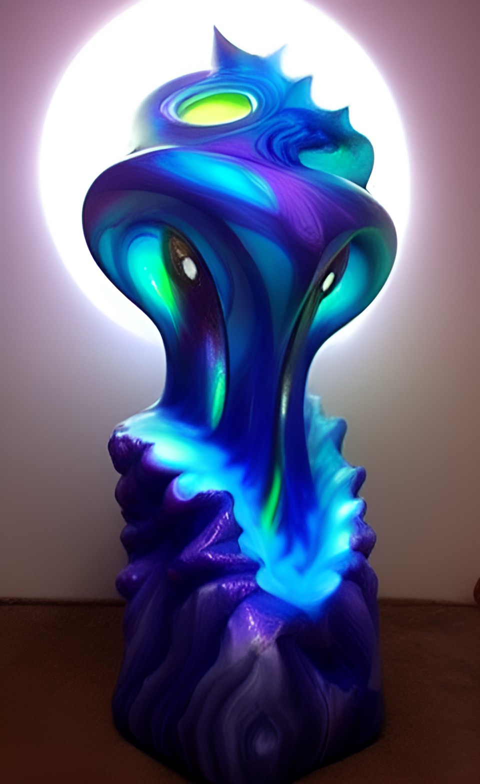 abstract sculpture of nameless creator god preview