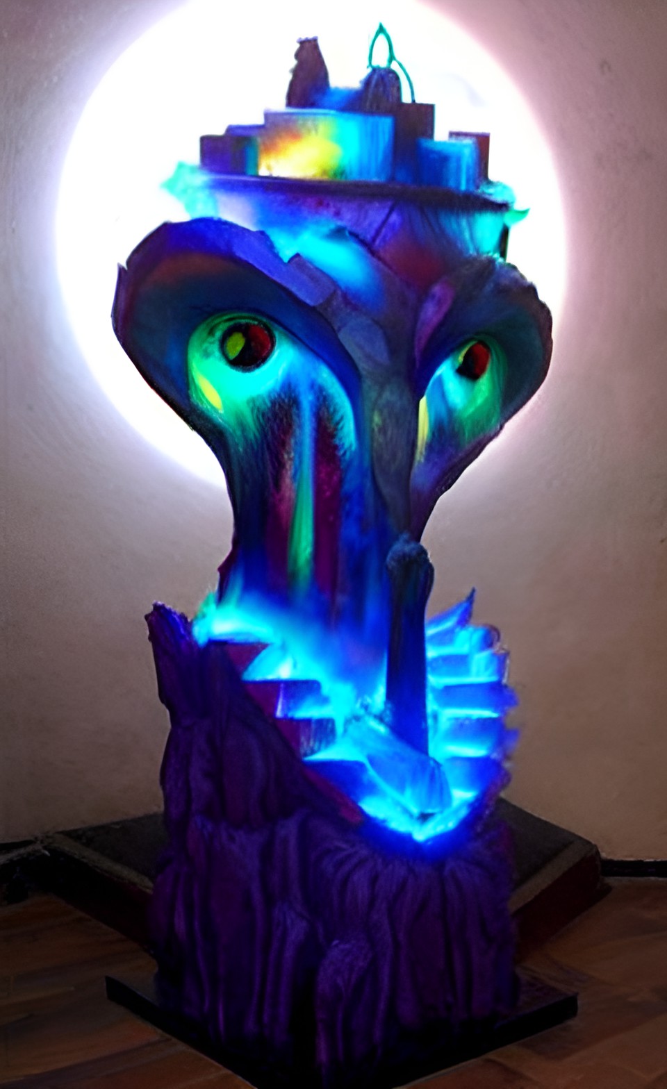 abstract sculpture of nameless creator god preview