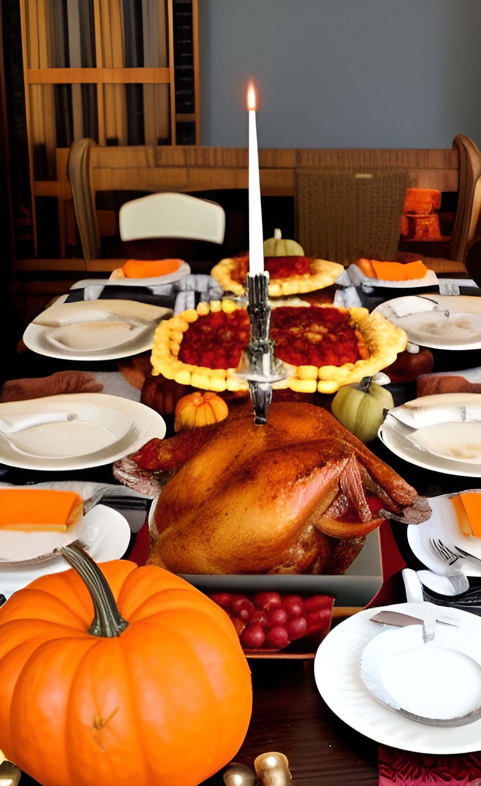 american thanksgiving dinner, harvest theme preview