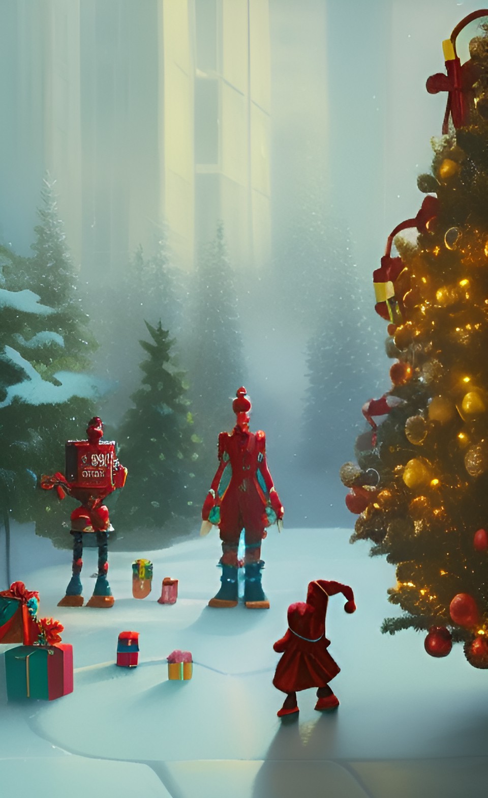 christmas robots preview