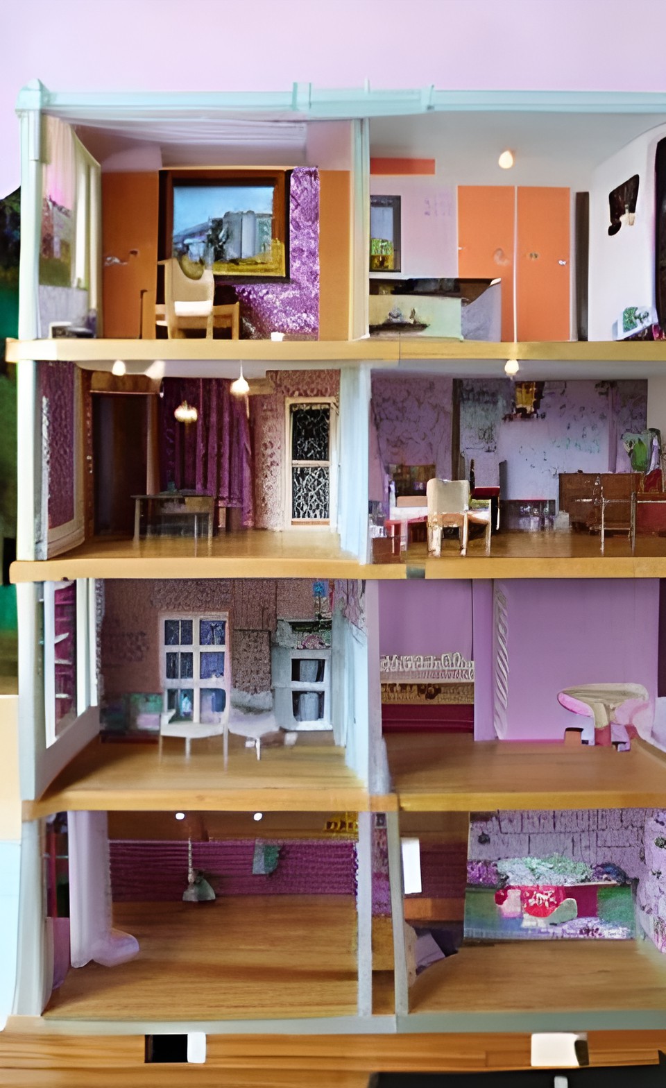 dollhouse interior preview