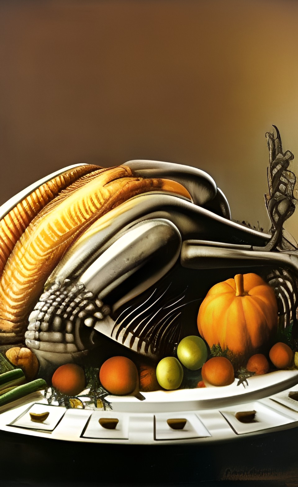 thanksgiving dinner, giger preview