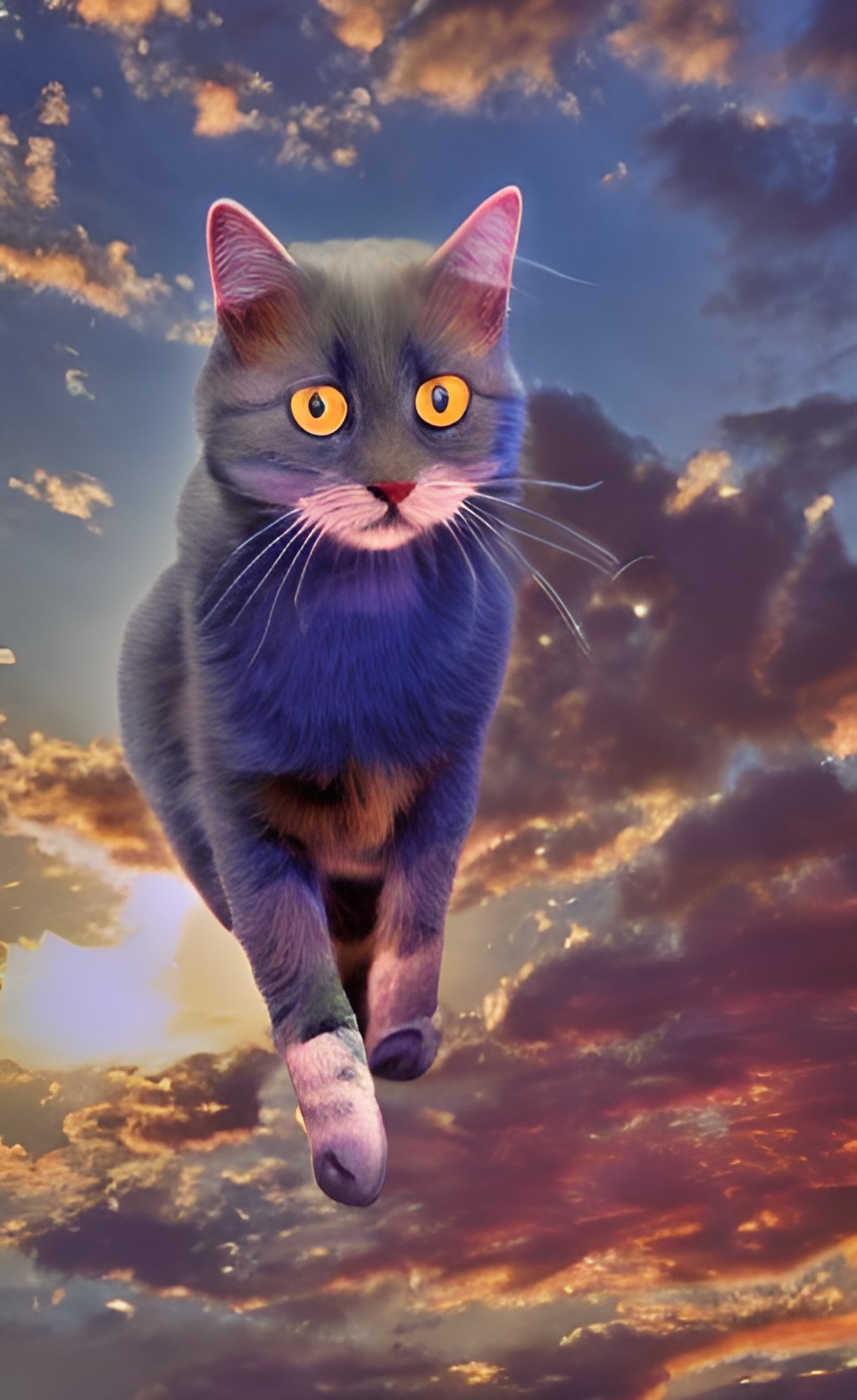 terrifying sky cat preview