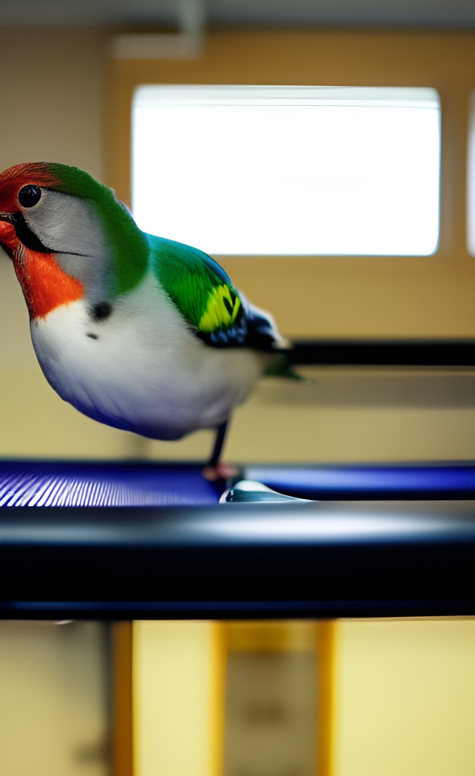 bird on treadmill preview