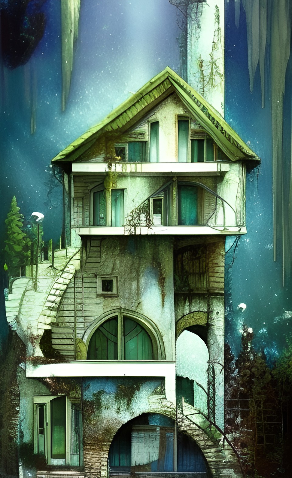 underwater house preview