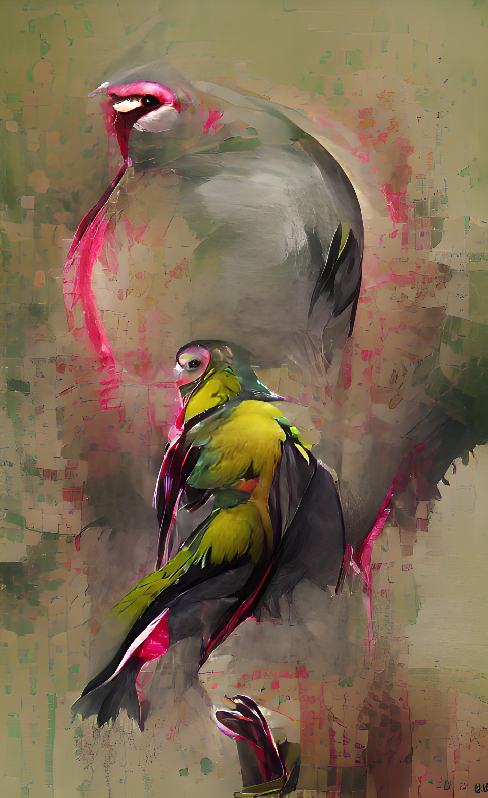 yellow indian ringneck preview