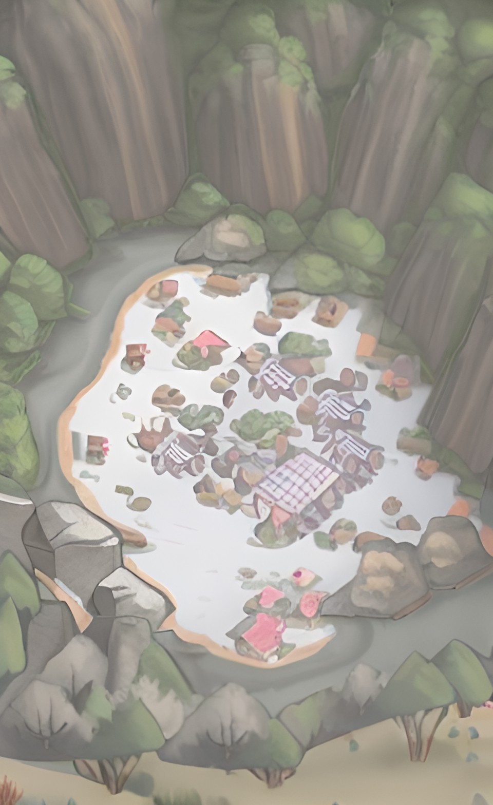 hidden village in the mountains preview