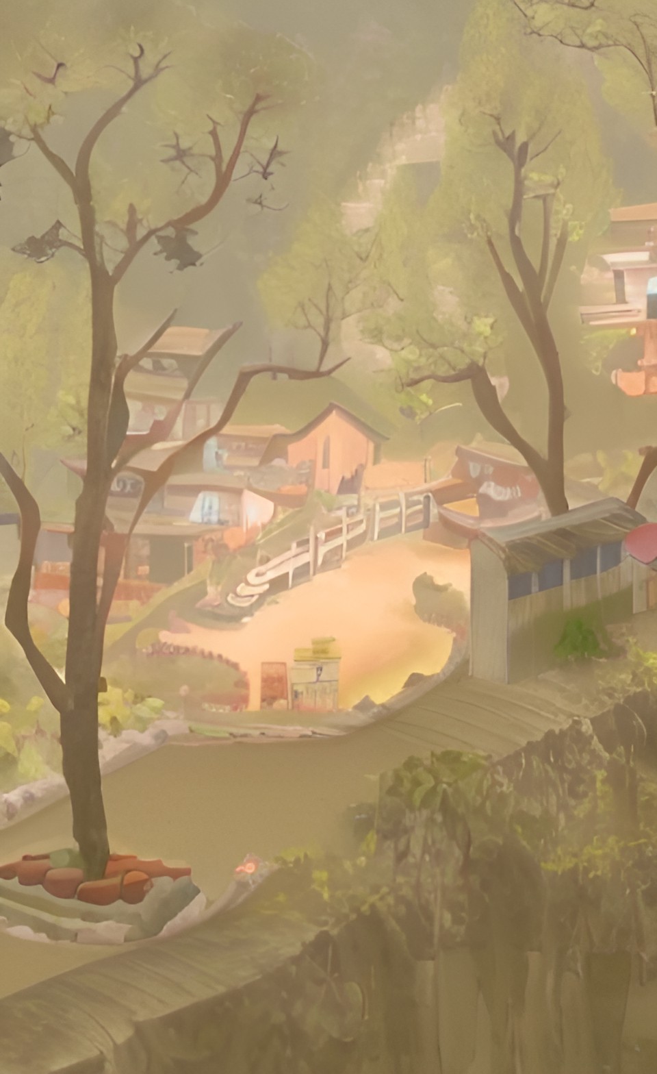 hidden village in the mountains preview