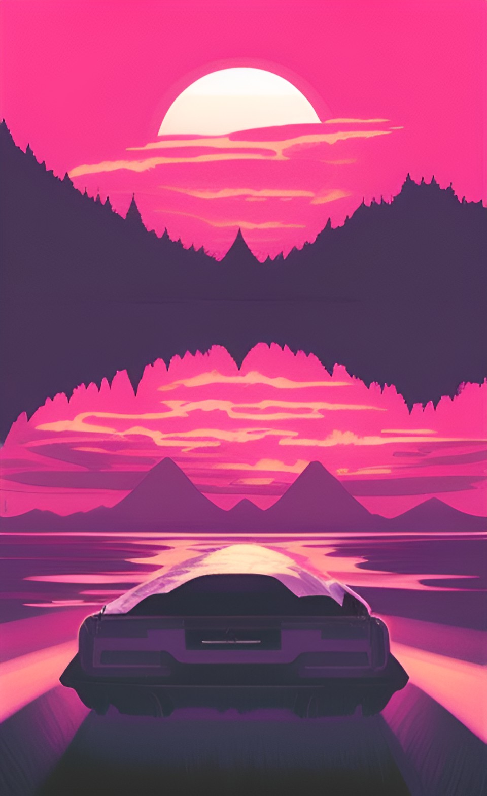 pink sunset preview