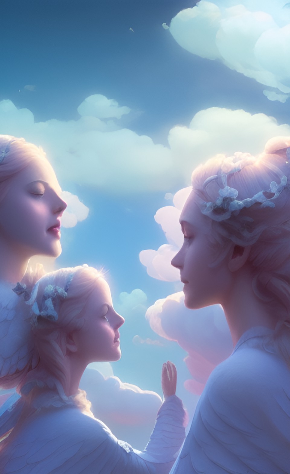 angels singing on the clouds preview