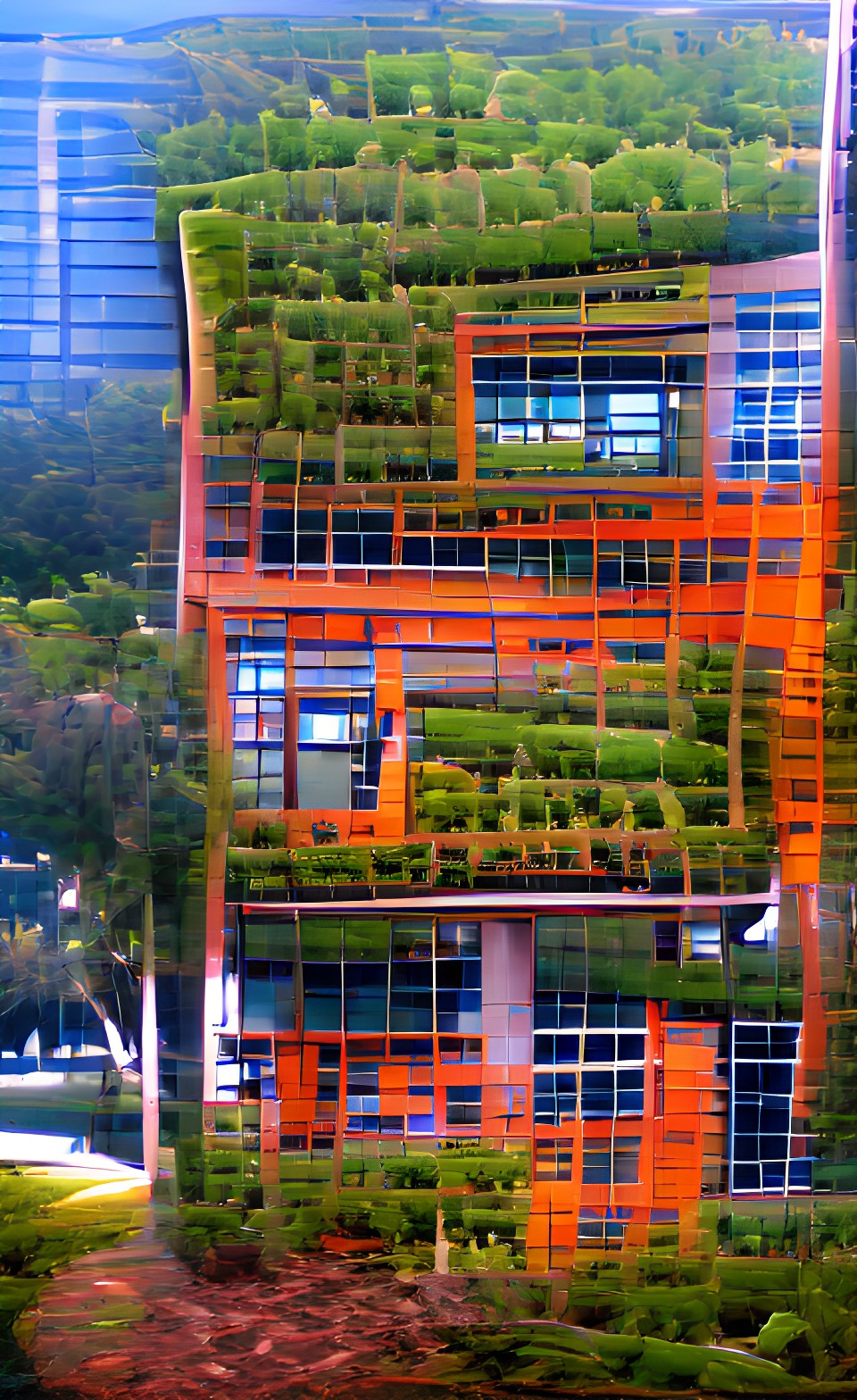 office building, artsy, organic preview