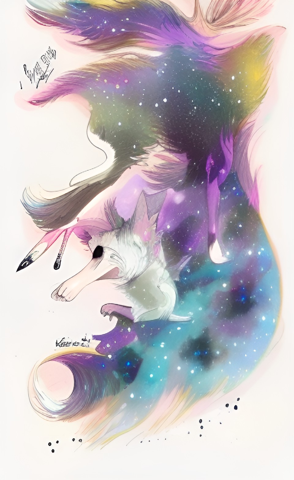 "galaxy sparkle fox" preview