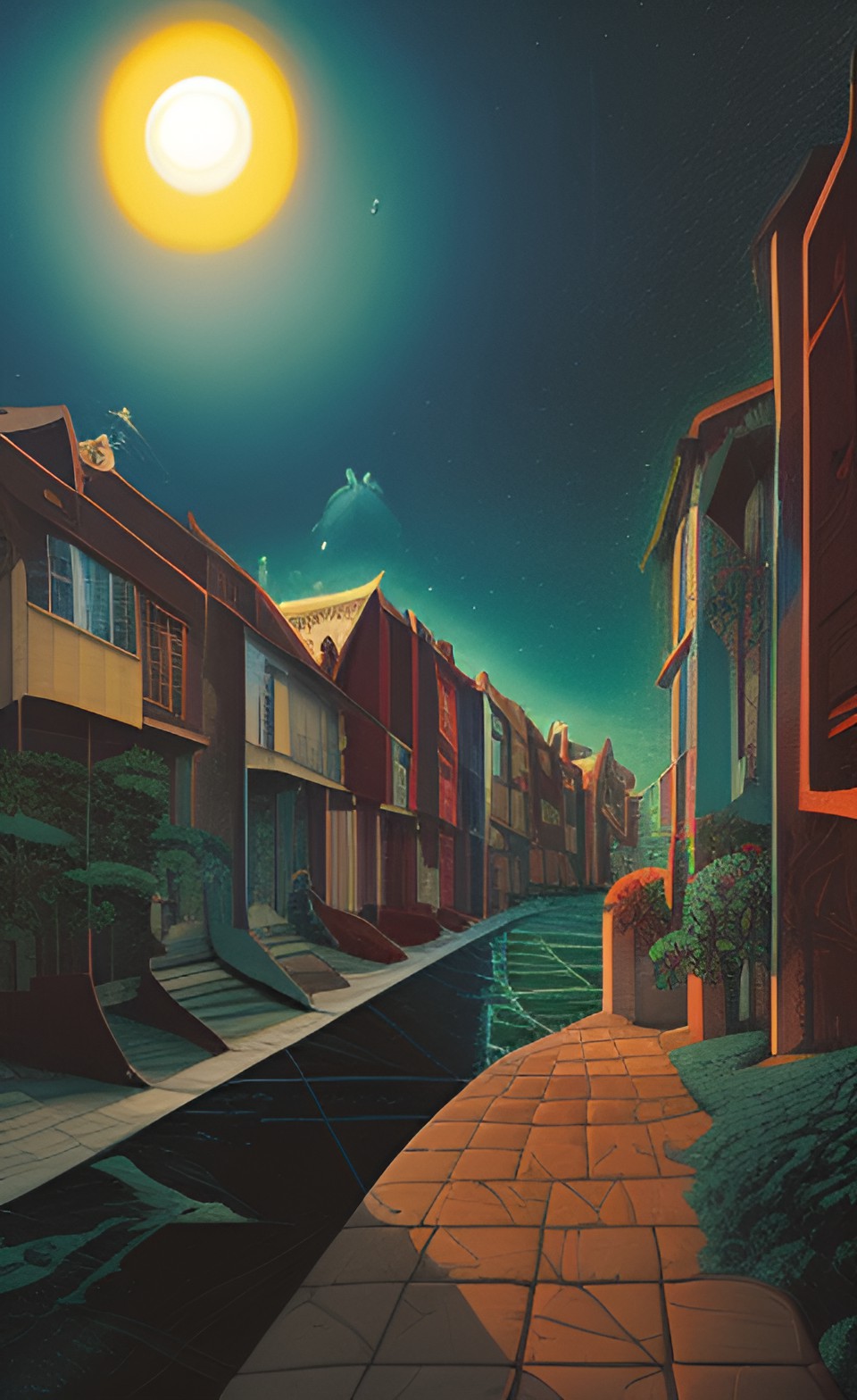 surreal neighbourhood, dream preview