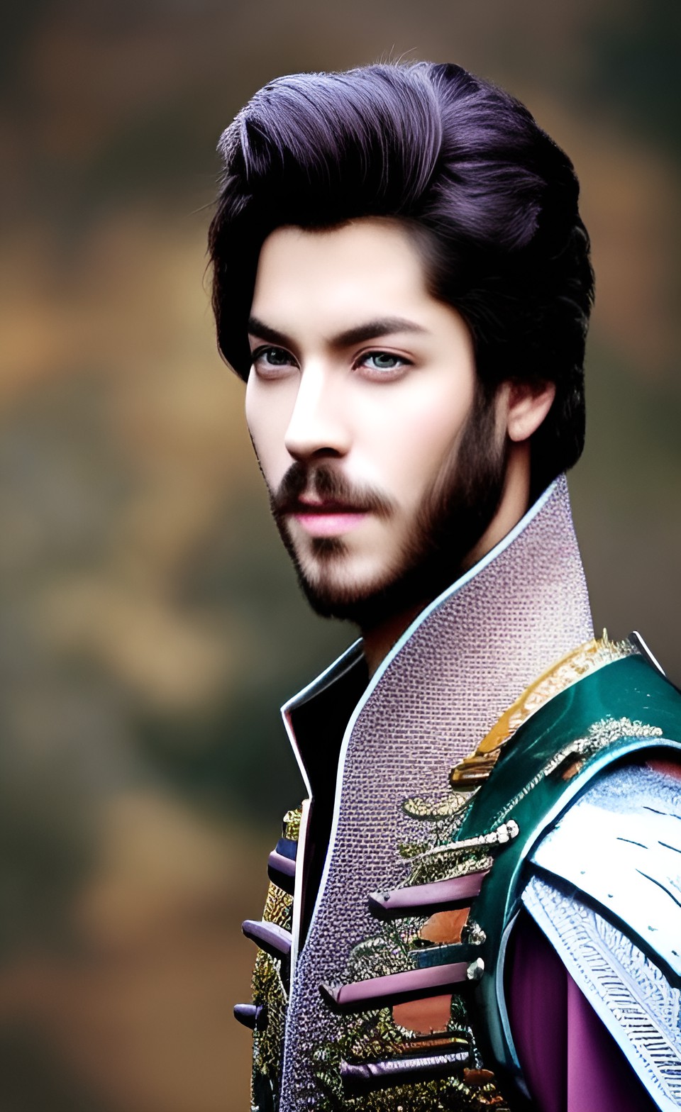 fantasy prince, handsome, rugged features, charming preview