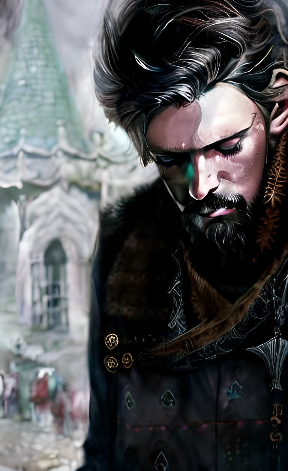 medieval fantasy prince, handsome, rugged features, charming preview