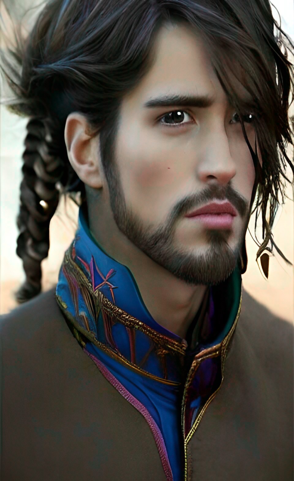 fantasy prince, handsome, rugged features, charming preview