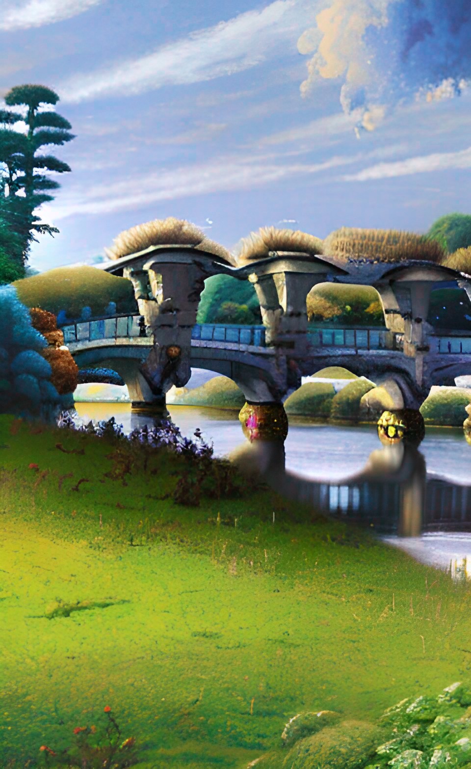 bridge over river preview