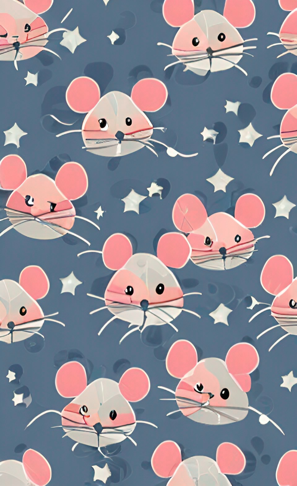 tiling pattern of cute mice preview