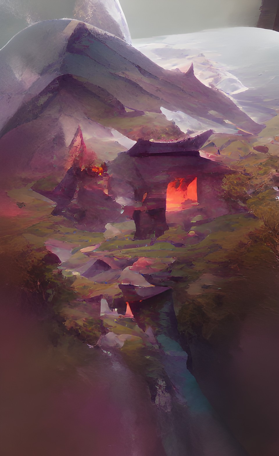 hidden village in the mountains preview