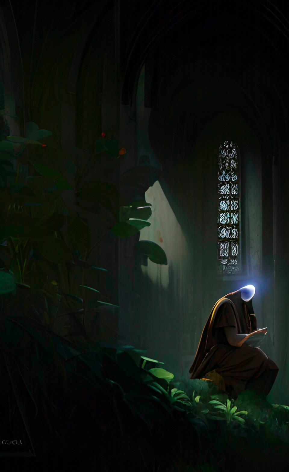 friar, foliage, anonymous preview