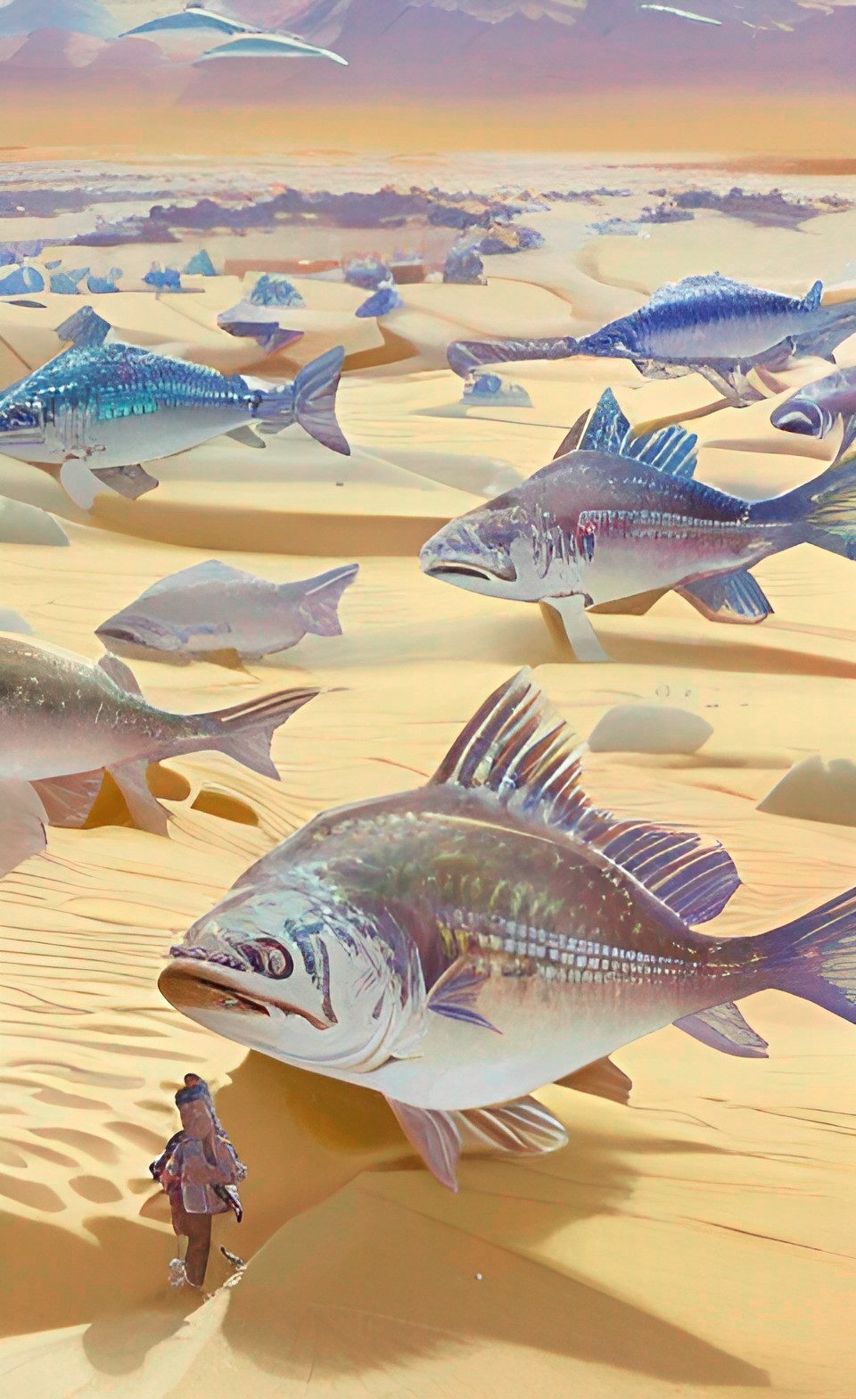 fish on desert preview