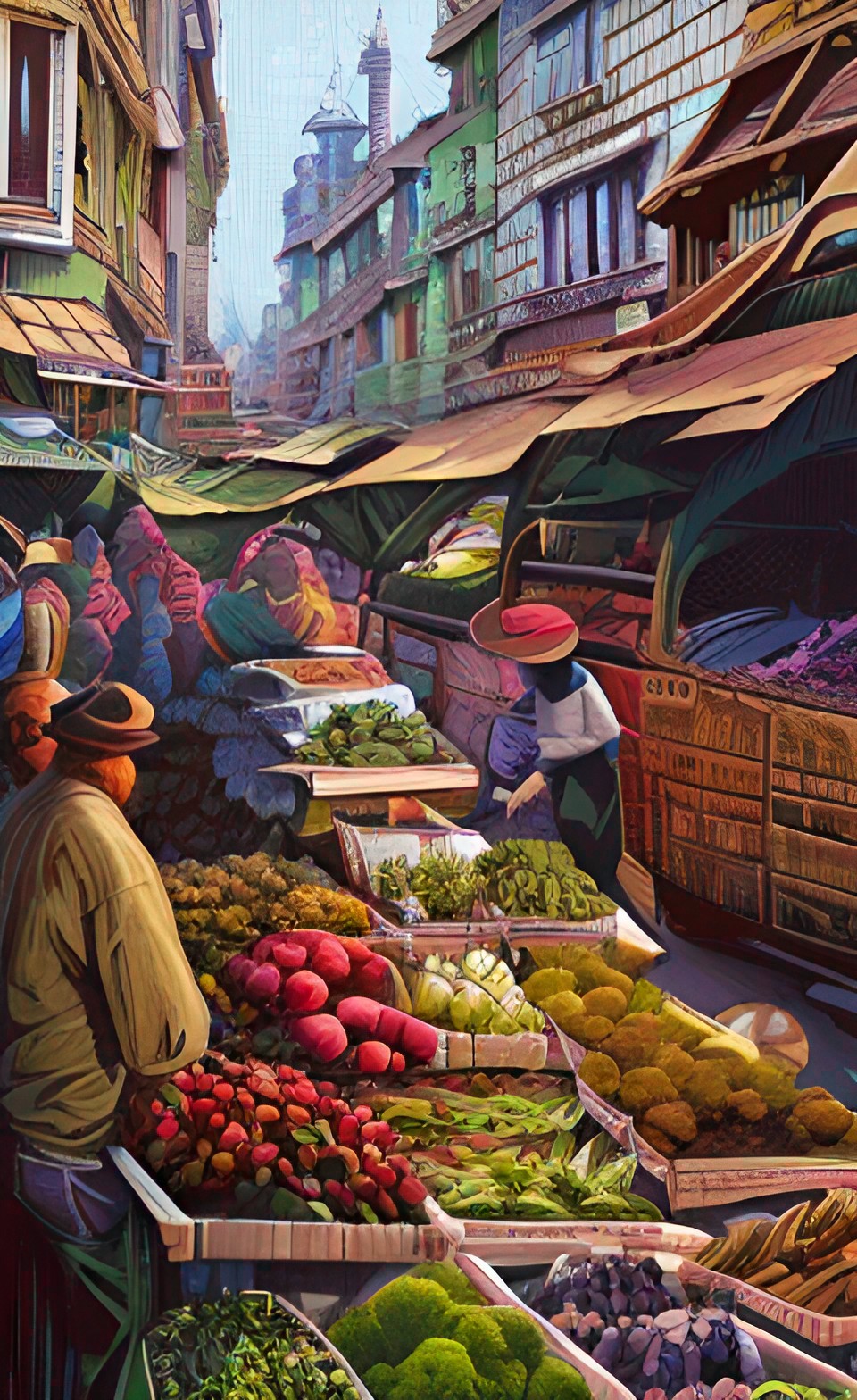 vegetable market preview