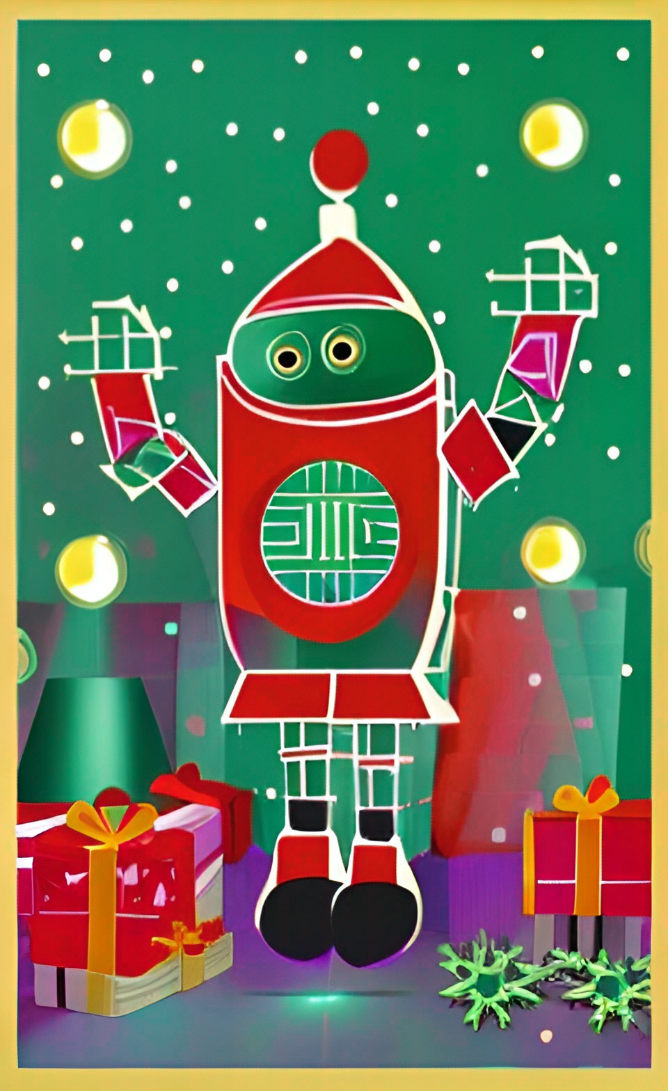 christmas robots preview