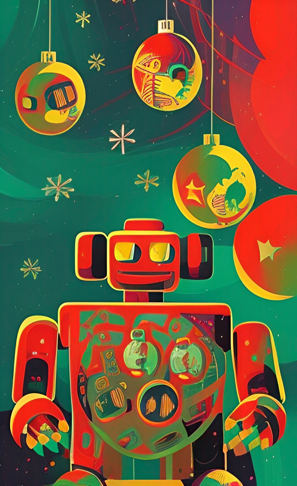 christmas robots preview